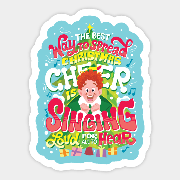 Christmas Cheer Sticker by risarodil